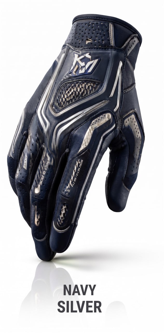 GRIPTECH Navy Silver colorway